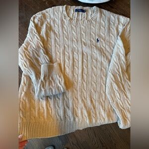 Ralph Lauren Cable Knit Sweater 2XB